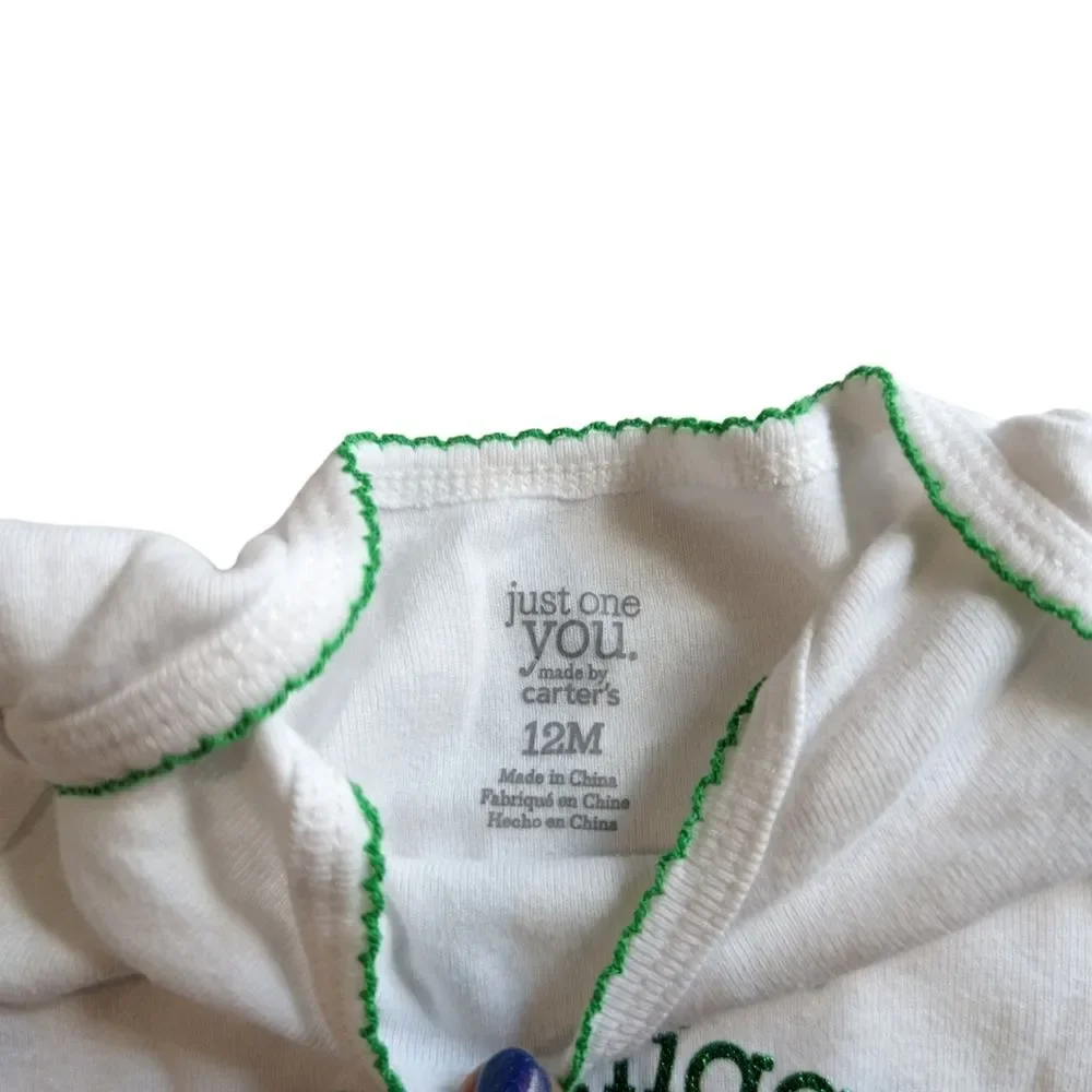 Baby Kid St Patty's Day Green Tutu Set, 12 Months